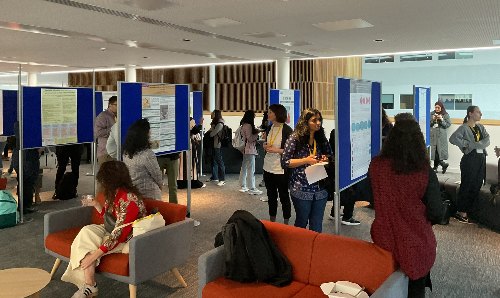 Students at the last methods fair